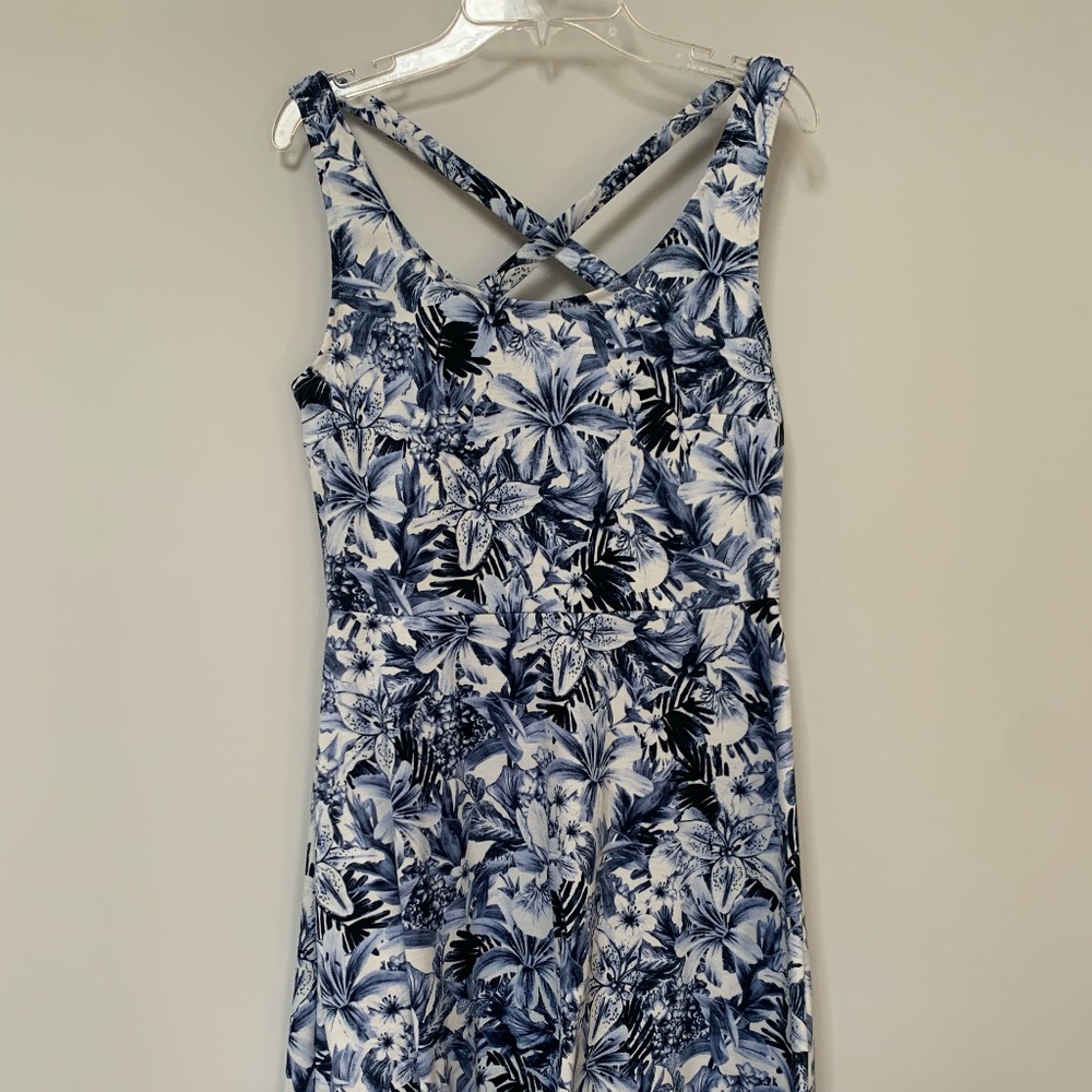 H&M Crossback Floral Dress